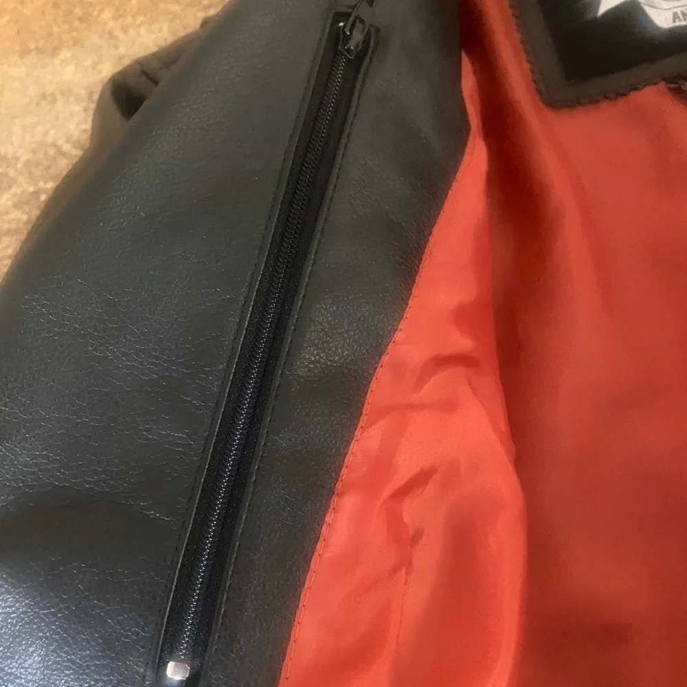 Harley Davidson Women’s Eagle Bling Leather Jacket​​​​​​​​​ - Picture 9 of 10